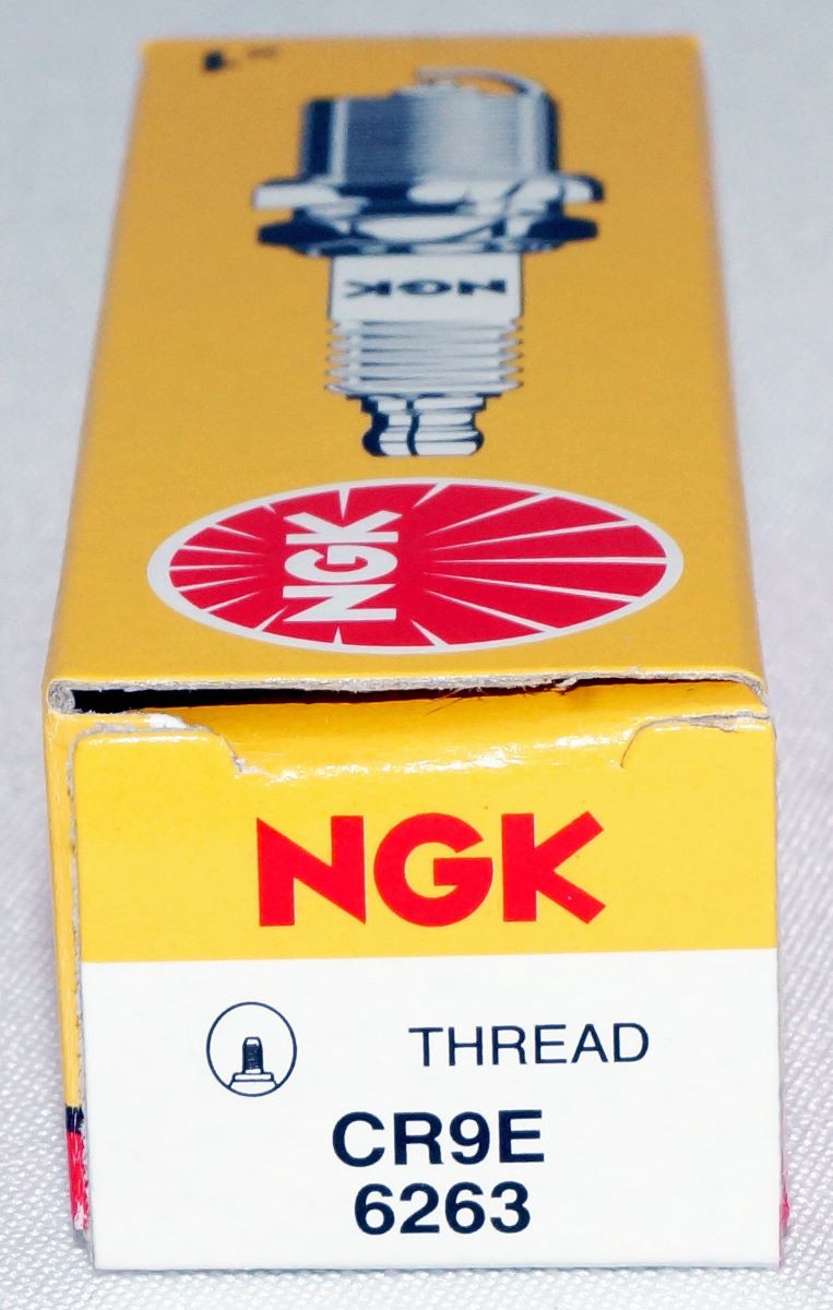 NGK 6263 Nickel Spark Plug CR9E Threaded Tip
