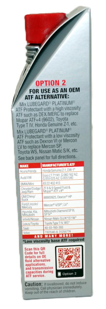 Lubegard 63010 PLATINUM® Automatic Transmission Fluid Protectant