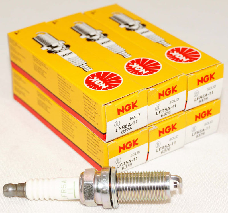 NGK 6376 V-Power Spark Plug with Resistor LFR5A11
