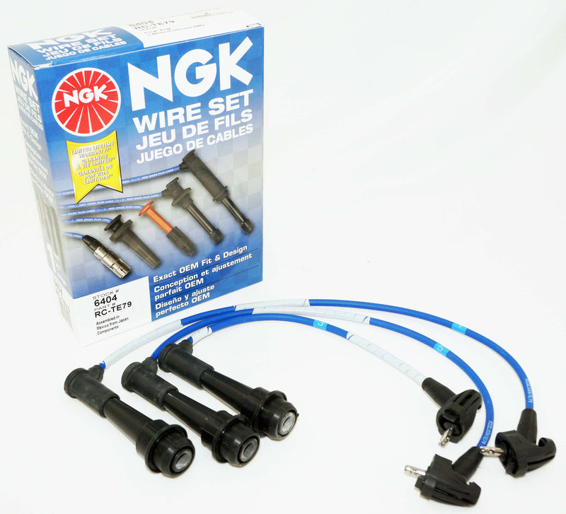 NGK Spark Plug Wire Set 6404 RC-TE79