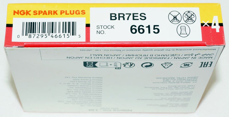 NGK 6615 BR7ES Nickel Spark Plug