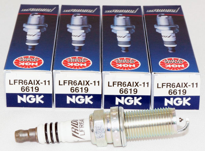 NGK 6619 Iridium IX Spark Plug LFR6AIX11 for BMW Mercedes Toyota