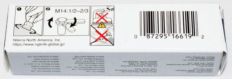 NGK 6619 Iridium IX Spark Plug LFR6AIX11 for BMW Mercedes Toyota