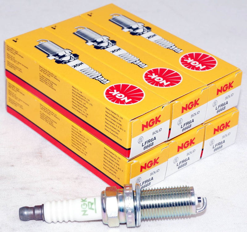 NGK 6668 V Power Spark Plug LFR6A for Yamaha Waverunner