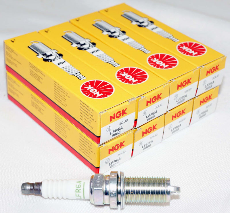 NGK 6668 V Power Spark Plug LFR6A for Yamaha Waverunner