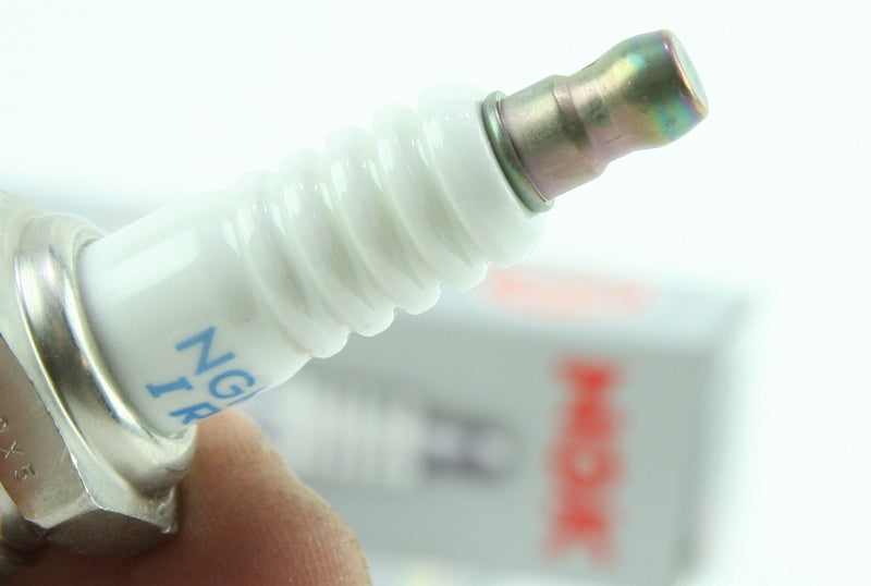 Set of 4 NGK Spark Plugs Resistor 6700 RE7CL (2) & 6701 RE9BT (2) Leading/Trailing for RX8