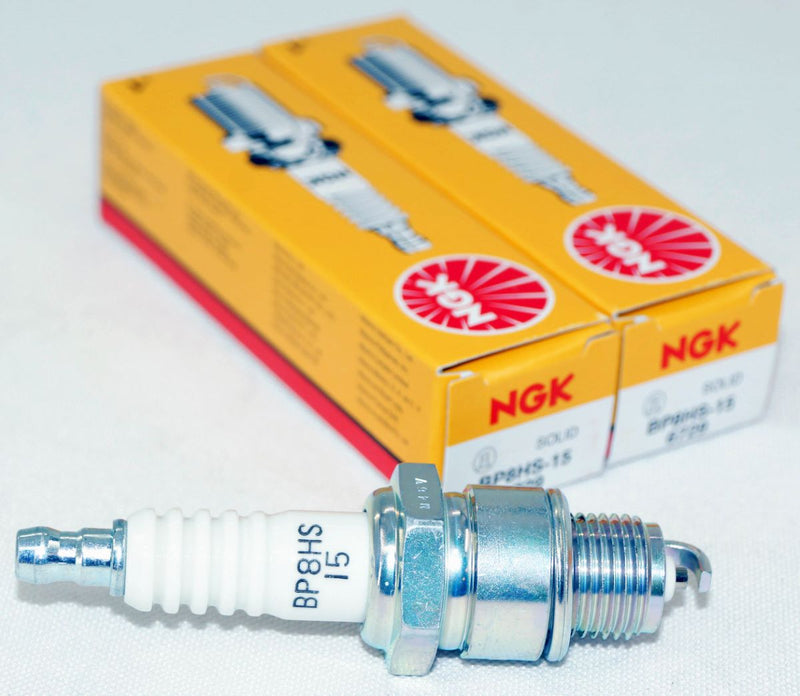 NGK 6729 BP8HS15 Nickel Spark Plug for Mercury Marine 9.9-15 HP Outboard