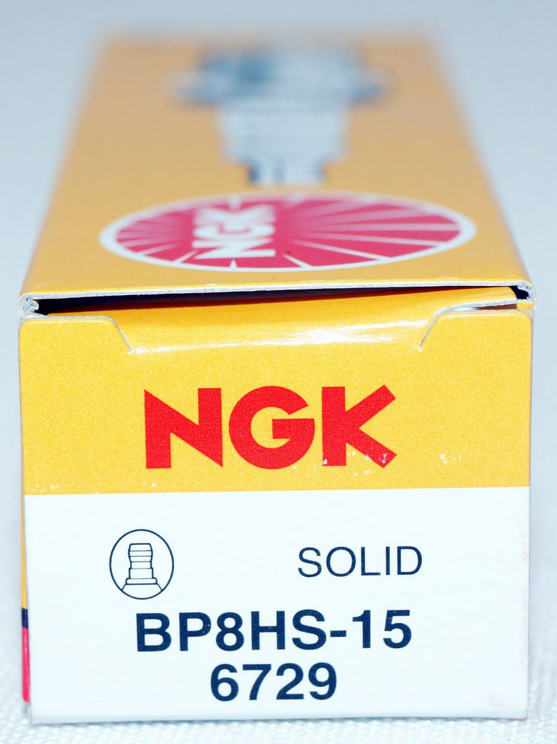 NGK 6729 BP8HS15 Nickel Spark Plug for Mercury Marine 9.9-15 HP Outboard