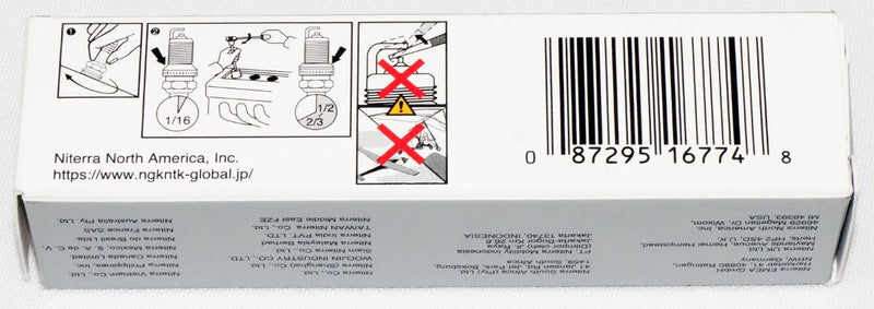 NGK 6774 Spark Plug Laser Iridium IZFR6K13