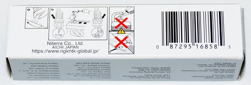 NGK 6858 Spark Plug Laser Iridium DFH6B11A