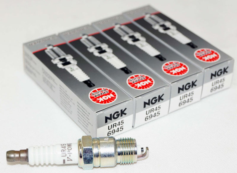 NGK 6945 V Power Spark Plug UR45 for Ford Chevy Buick Olds Pontiac