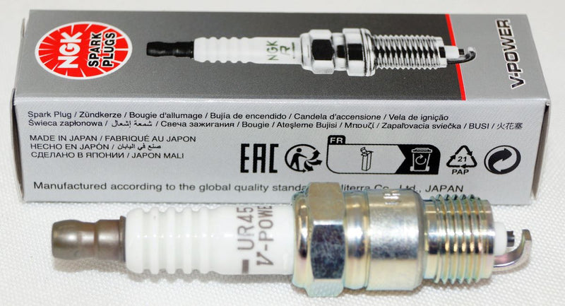 NGK 6945 V Power Spark Plug UR45 for Ford Chevy Buick Olds Pontiac