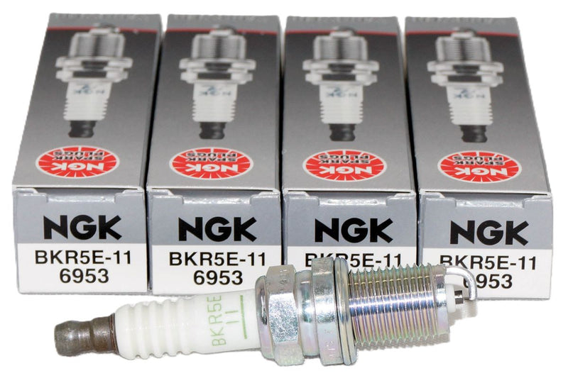 NGK 6953 V-Power Spark Plug BKR5E11 for Nissan Toyota Subaru Audi VW Mazda Kia