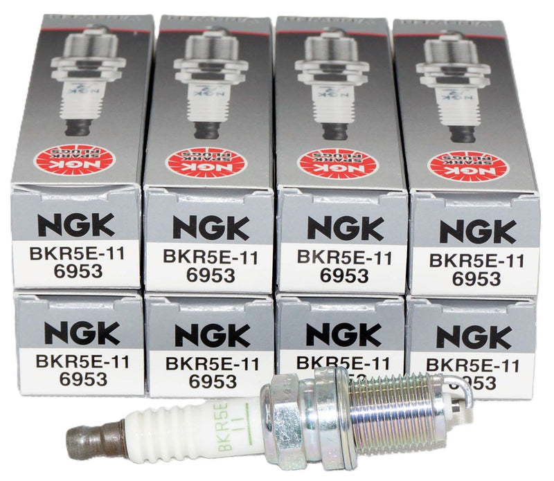 NGK 6953 V-Power Spark Plug BKR5E11 for Nissan Toyota Subaru Audi VW Mazda Kia