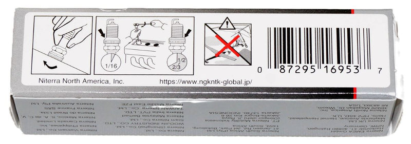 NGK 6953 V-Power Spark Plug BKR5E11 for Nissan Toyota Subaru Audi VW Mazda Kia