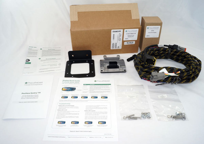 PrecoRADAR Sentry79 Starter Kit Wired Blind Spot Radar System for On-Road Trucks