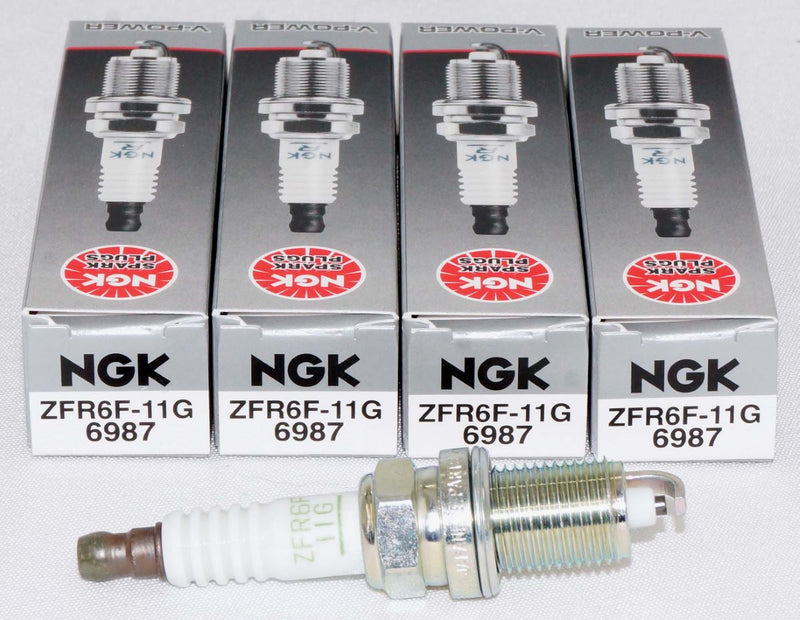 NGK 6987 V-Power Spark Plug - ZFR6F-11G