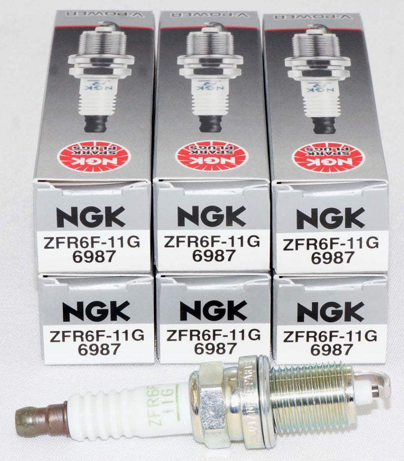 NGK 6987 V-Power Spark Plug - ZFR6F-11G