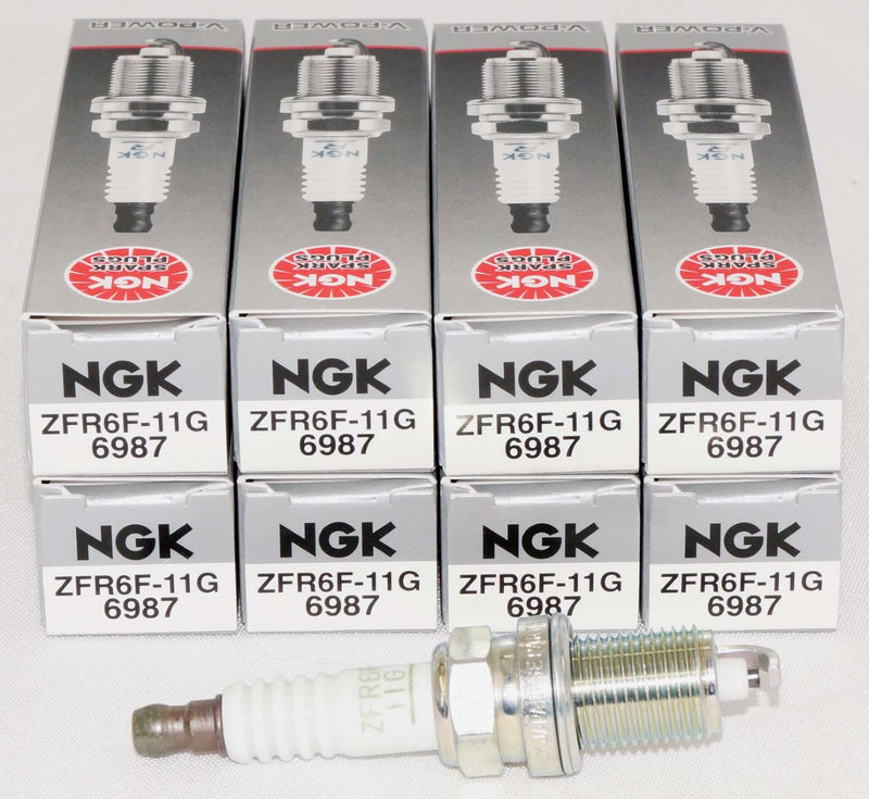 NGK 6987 V-Power Spark Plug - ZFR6F-11G