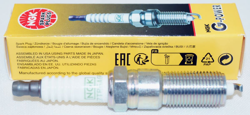 NGK Kit - 1 Wire Set and 6 G-Power Spark Plugs for 07-11 Jeep Wrangler 3.8 V6