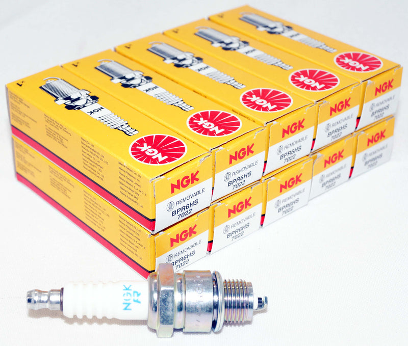 NGK 7022 Nickel Spark Plug Standard BPR6HS