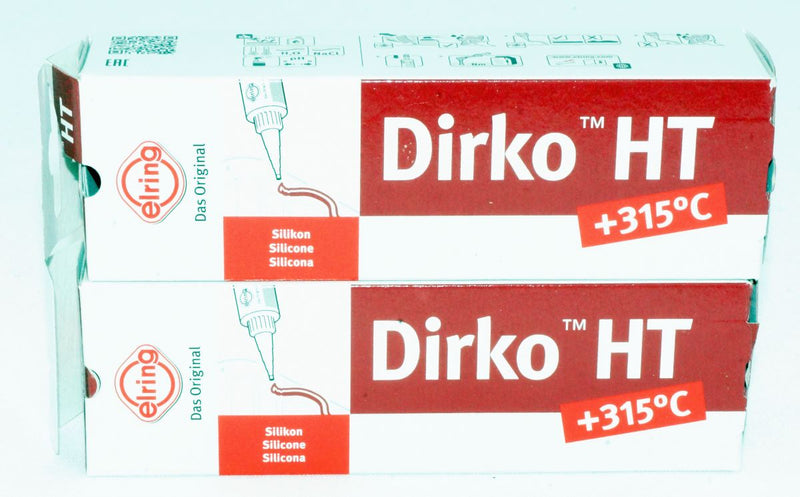 Elring Dirko HT Sealant Red to 315 Degree 70ml Silicone Engine Sump Gearbox