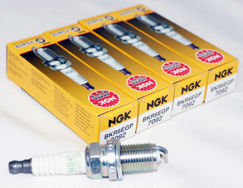 NGK 7092 G-Power Nickel Performance Ignition Spark Plug BKR6EGP
