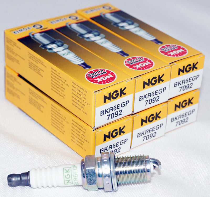NGK 7092 G-Power Nickel Performance Ignition Spark Plug BKR6EGP