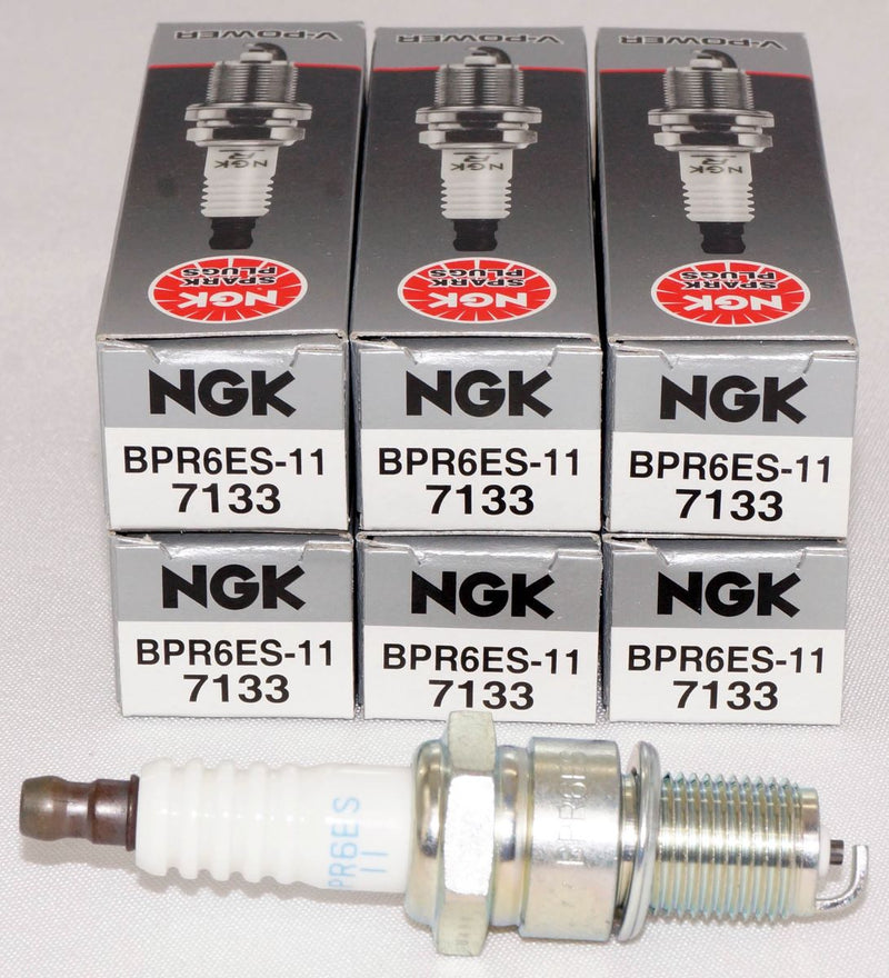 NGK 7133 Nickel Spark Plug Standard BPR6ES11