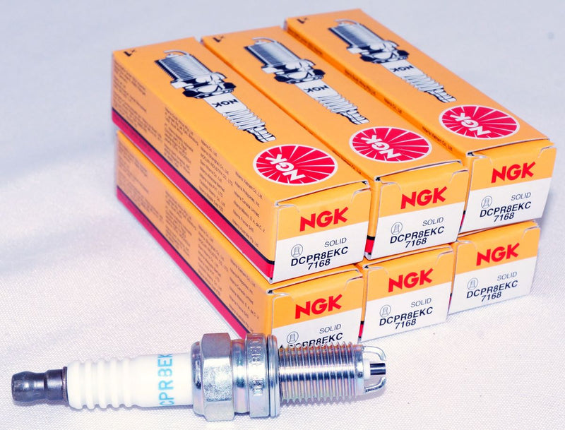 NGK 7168 DCPR8EKC Multi-Ground Spark Plug