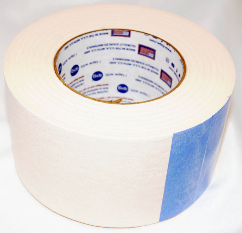 InterTape 591 3” Double Sided Flat Back Paper Tape 36 yds Beige BEIG336