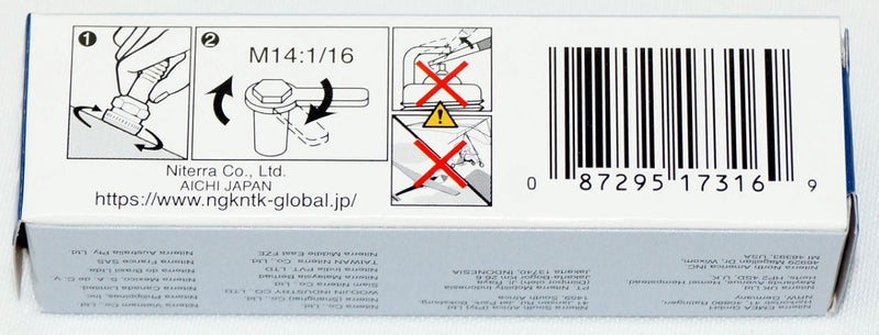 NGK 7316 TR55-1IX Iridium IX Spark Plug