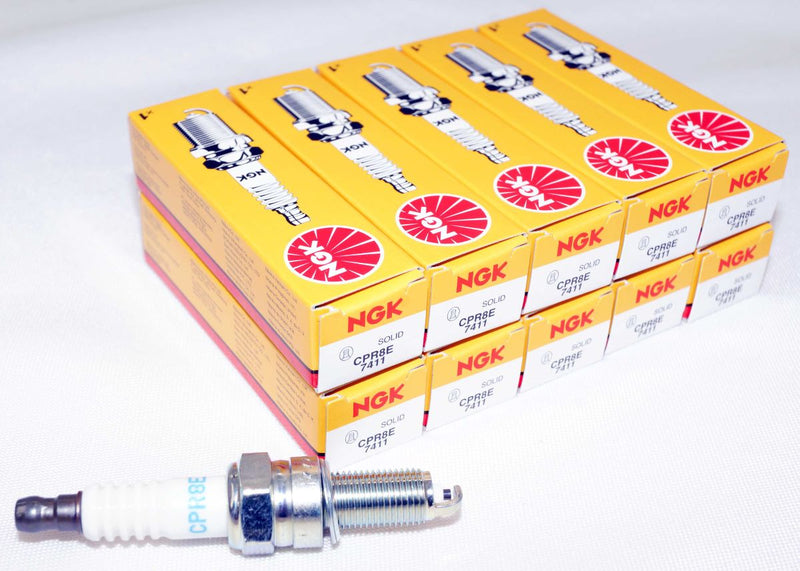 NGK 7411 Nickel Spark Plug CPR8E for ATV Arctic Cat Aprilia Husqvarna