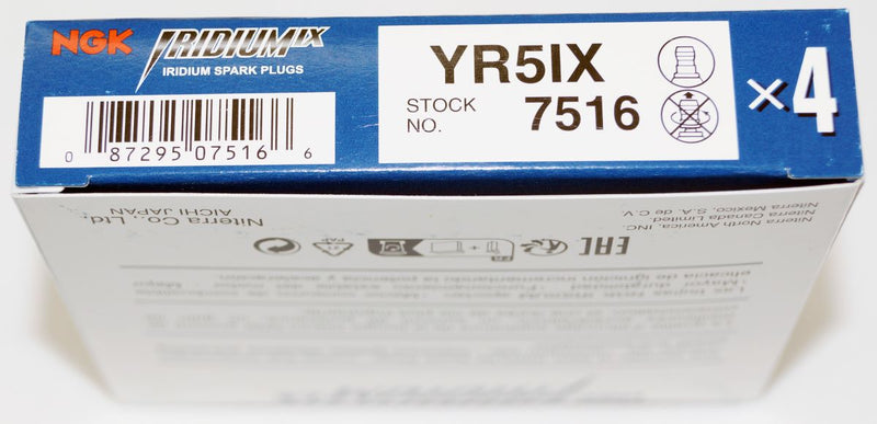 NGK 7516 YR5IX Iridium IX Spark Plug