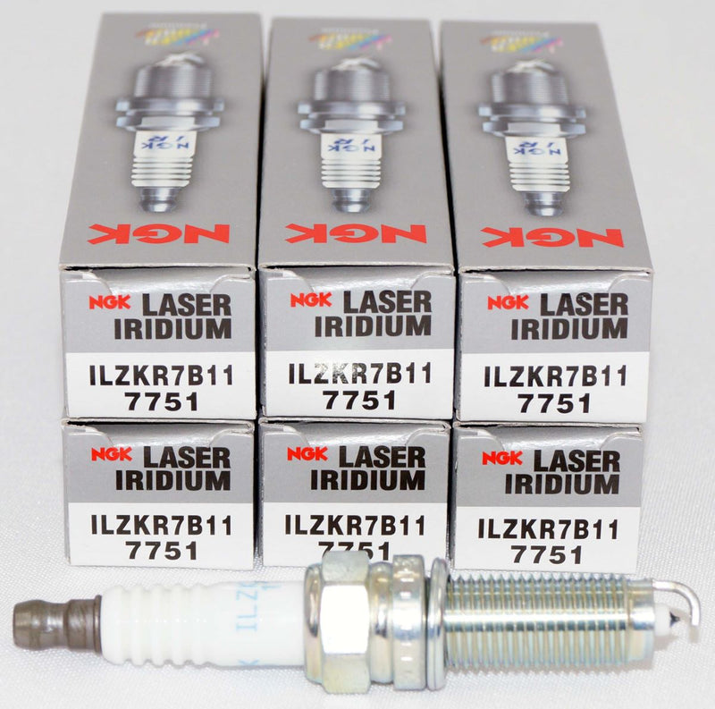 NGK 7751 Laser Iridium Spark Plug ILZKR7B11 fits Mopar and Honda