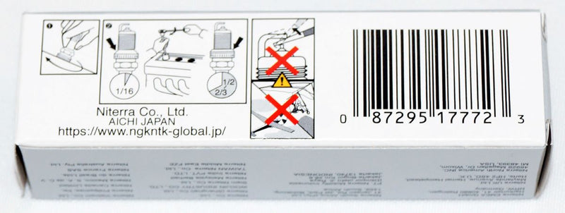 NGK 7772 Laser Platinum Spark Plug PFR7G11S