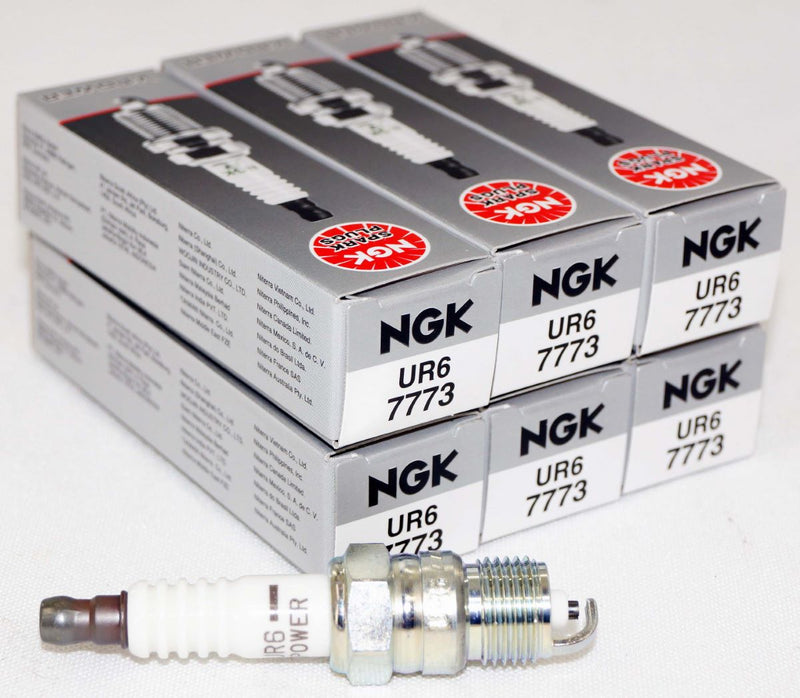 NGK 7773 Spark Plug UR6 V-power for Ford Mustang Inboard Marine
