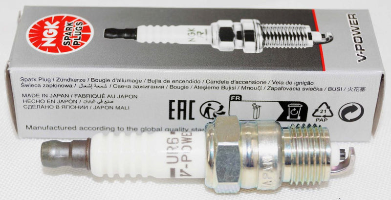 NGK 7773 Spark Plug UR6 V-power for Ford Mustang Inboard Marine