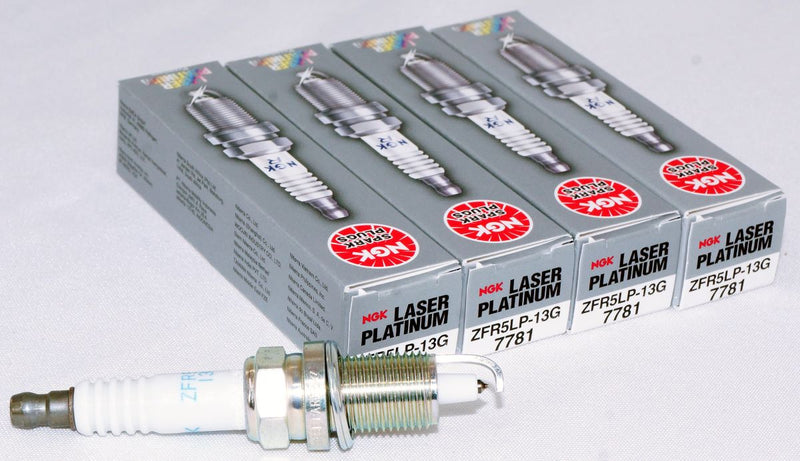 NGK 7781 Laser Platinum Spark Plug ZFR5LP-13G for Mopar and Volkwagen