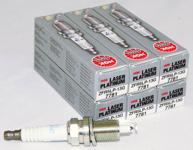 NGK 7781 Laser Platinum Spark Plug ZFR5LP-13G for Mopar and Volkwagen