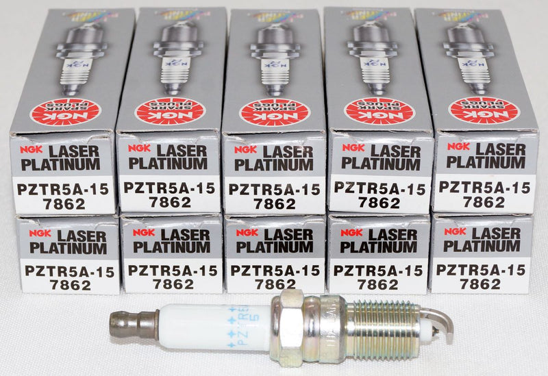NGK 7862 PZTR5A-15 Laser Platinum Spark Plug fits select 1982-2007 GM