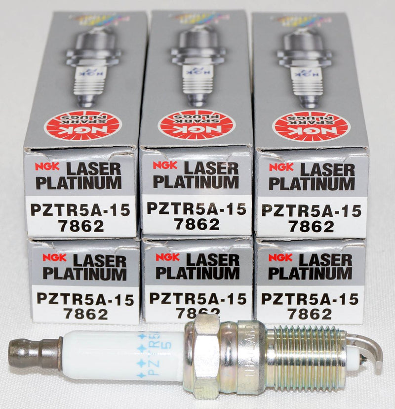 NGK 7862 PZTR5A-15 Laser Platinum Spark Plug fits select 1982-2007 GM