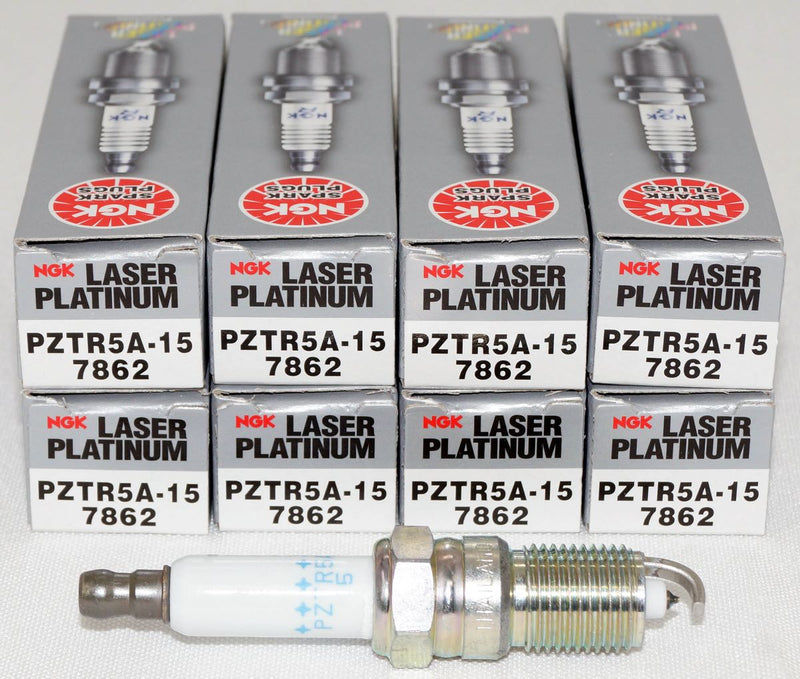 NGK 7862 PZTR5A-15 Laser Platinum Spark Plug fits select 1982-2007 GM