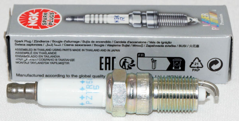 NGK 7862 PZTR5A-15 Laser Platinum Spark Plug fits select 1982-2007 GM