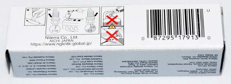 NGK 7913 Iridium Spark Plug SILFR6A