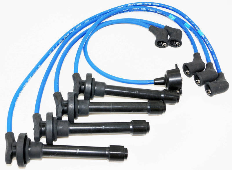 NGK 8019 Spark Plug Wire Set 7mm Blue RC-HE65 fits Honda Prelude 2.2L