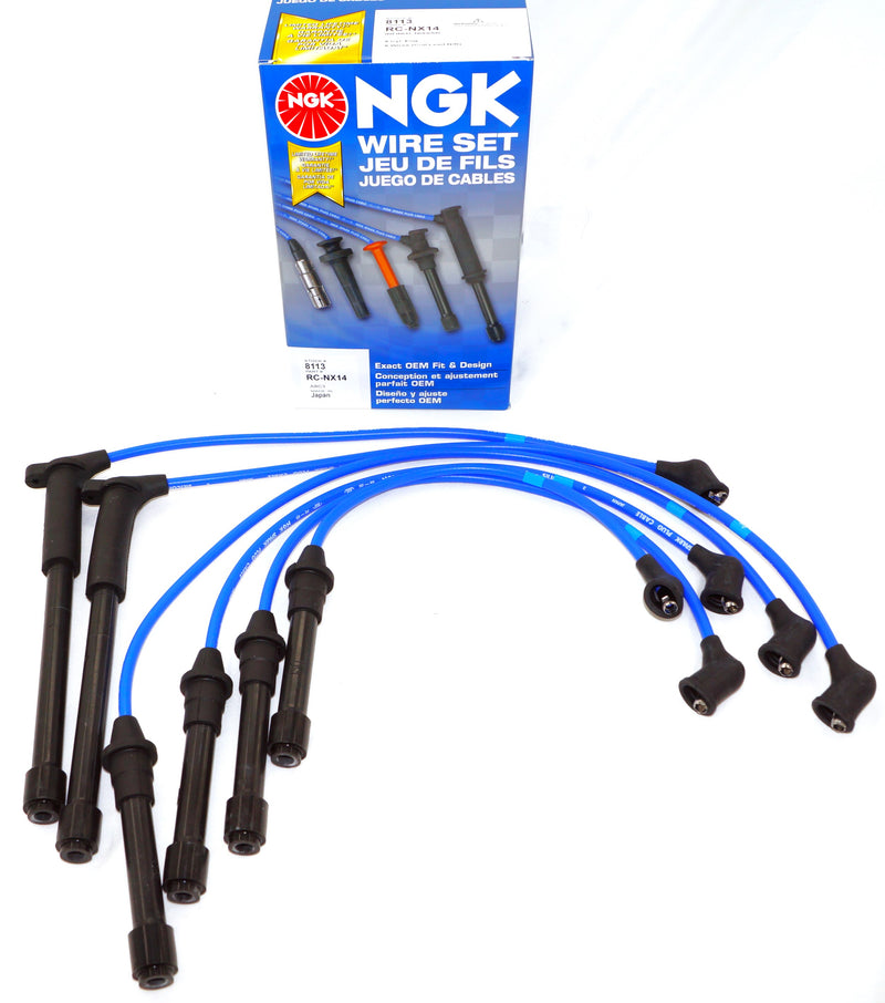 NGK 8113 Spark Plug Wire Set RC-NX14 for QX4 Frontier Pathfinder Xterra