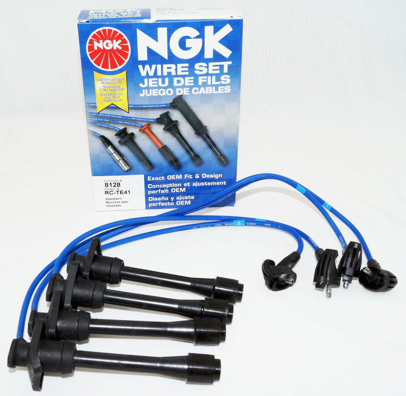 NGK 8128 TE41 Ignition Wire Set fits select Toyota 92-97