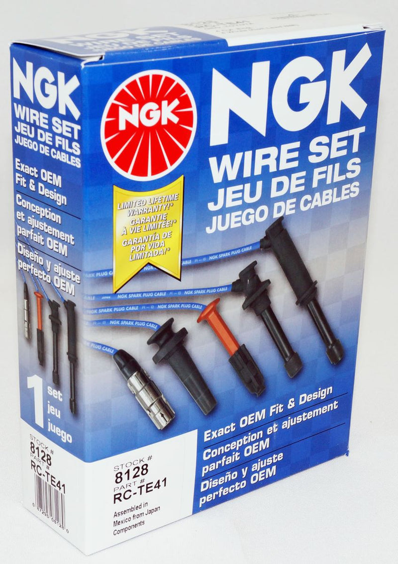 NGK 8128 TE41 Ignition Wire Set fits select Toyota 92-97