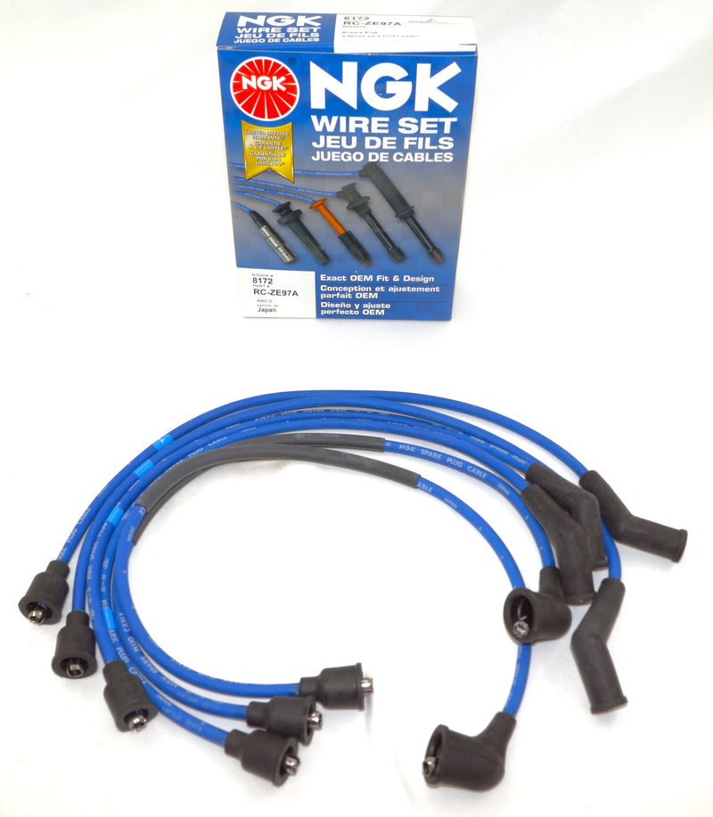 NGK 8172 Spark Plug Ignition Wire Set RC-ZE97A